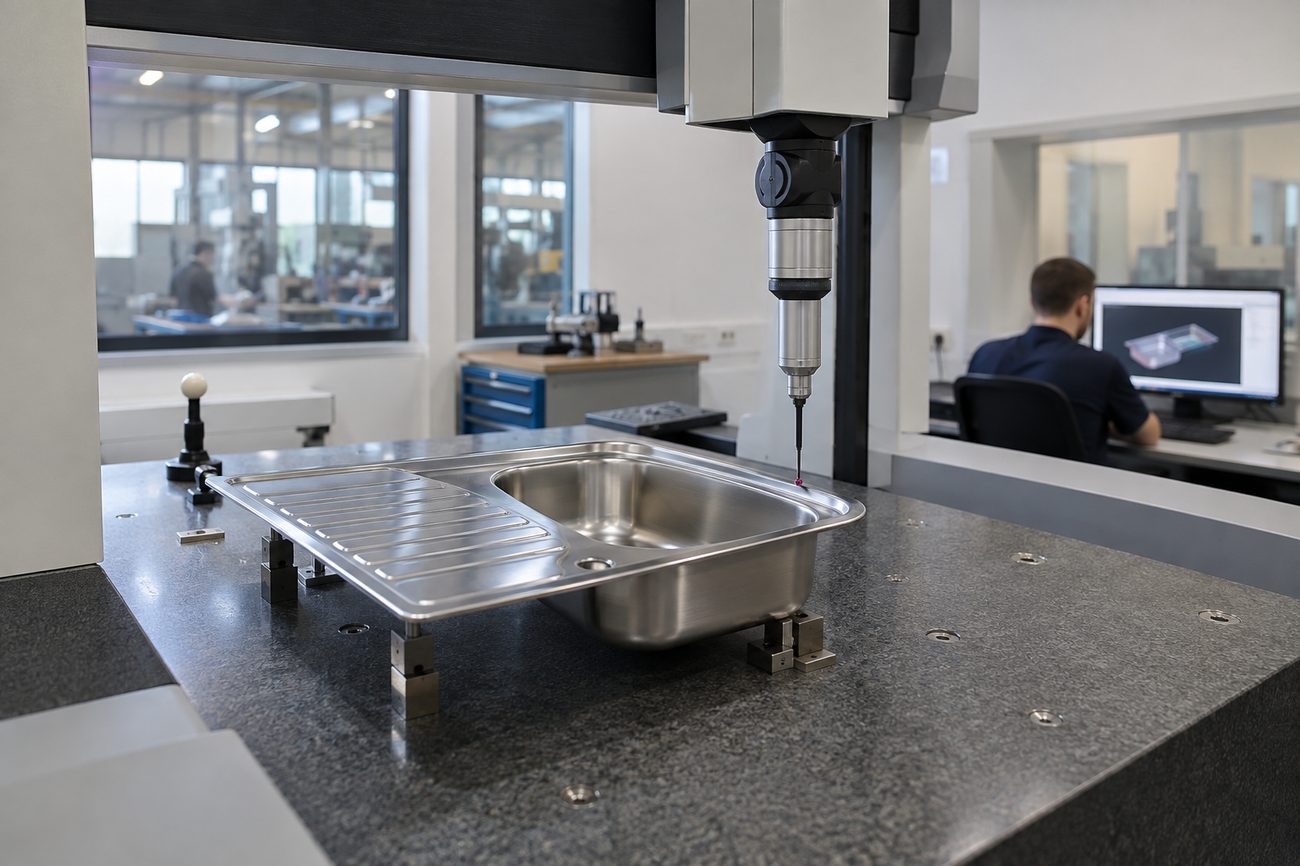 3D-Koordinatenmessmaschine im Messraum